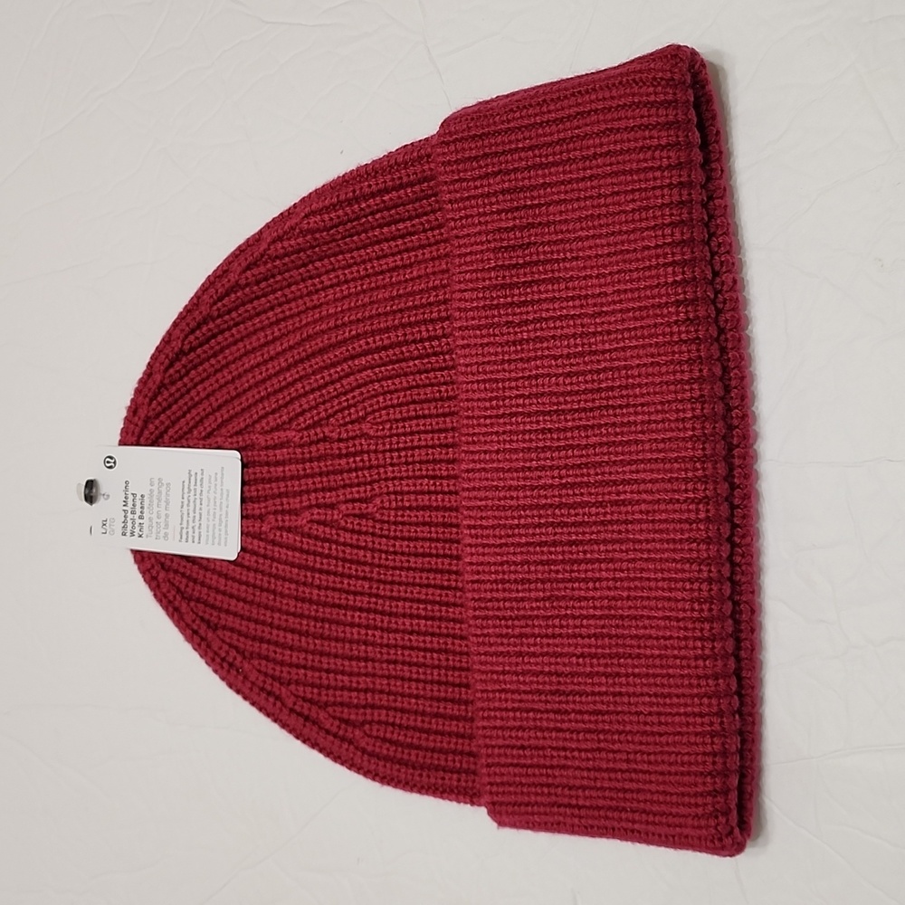 NWT Lululemon Ribbed Merino Wool-Blend Knit Beanie